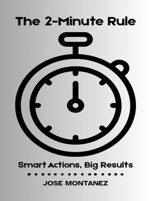 cover image of The 2-Minute Rule